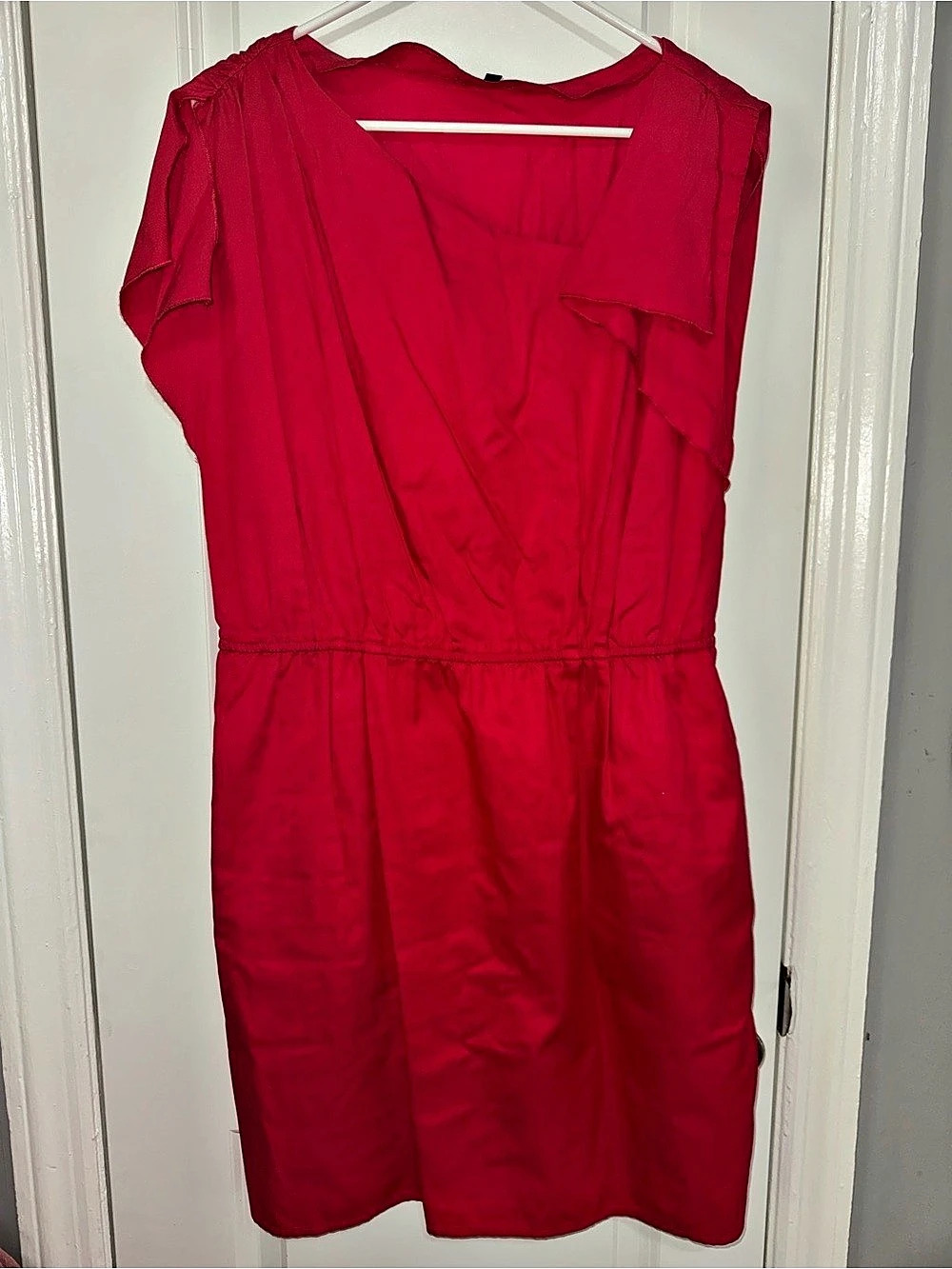 Gap Women's Mini Dress red Size 14 Like New